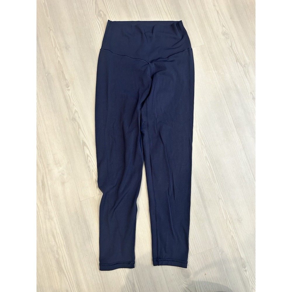 Aerie Hi Rise 7/8 Navy Leggings Short Inseam Small
